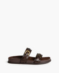 Sandalia Doble Choco