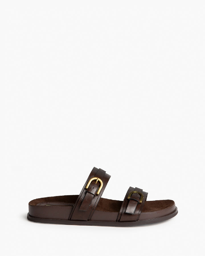 Sandalia Doble Choco