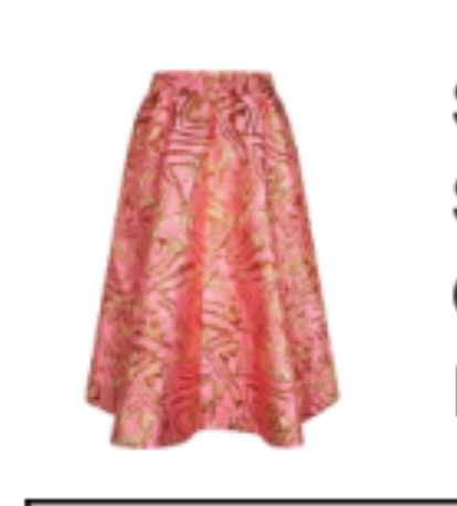 Falda Lurex