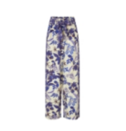 Pantalon Flowers Lila