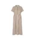 Vestido Stripes Brown