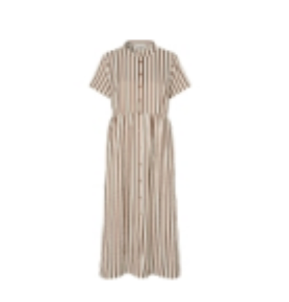 Vestido Stripes Brown