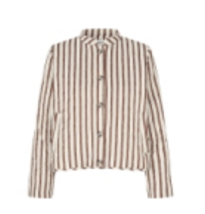 Chaqueta Stripes Brown