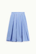 Falda Rayas Celeste