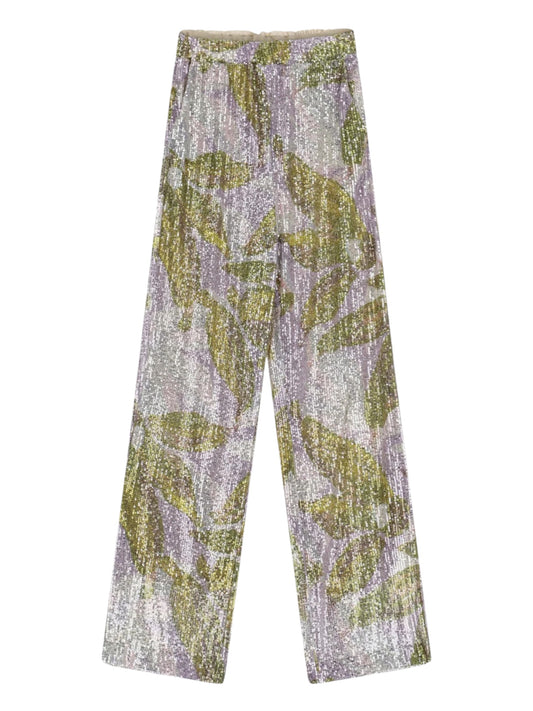 Pantalon Palazzo Lentejuela