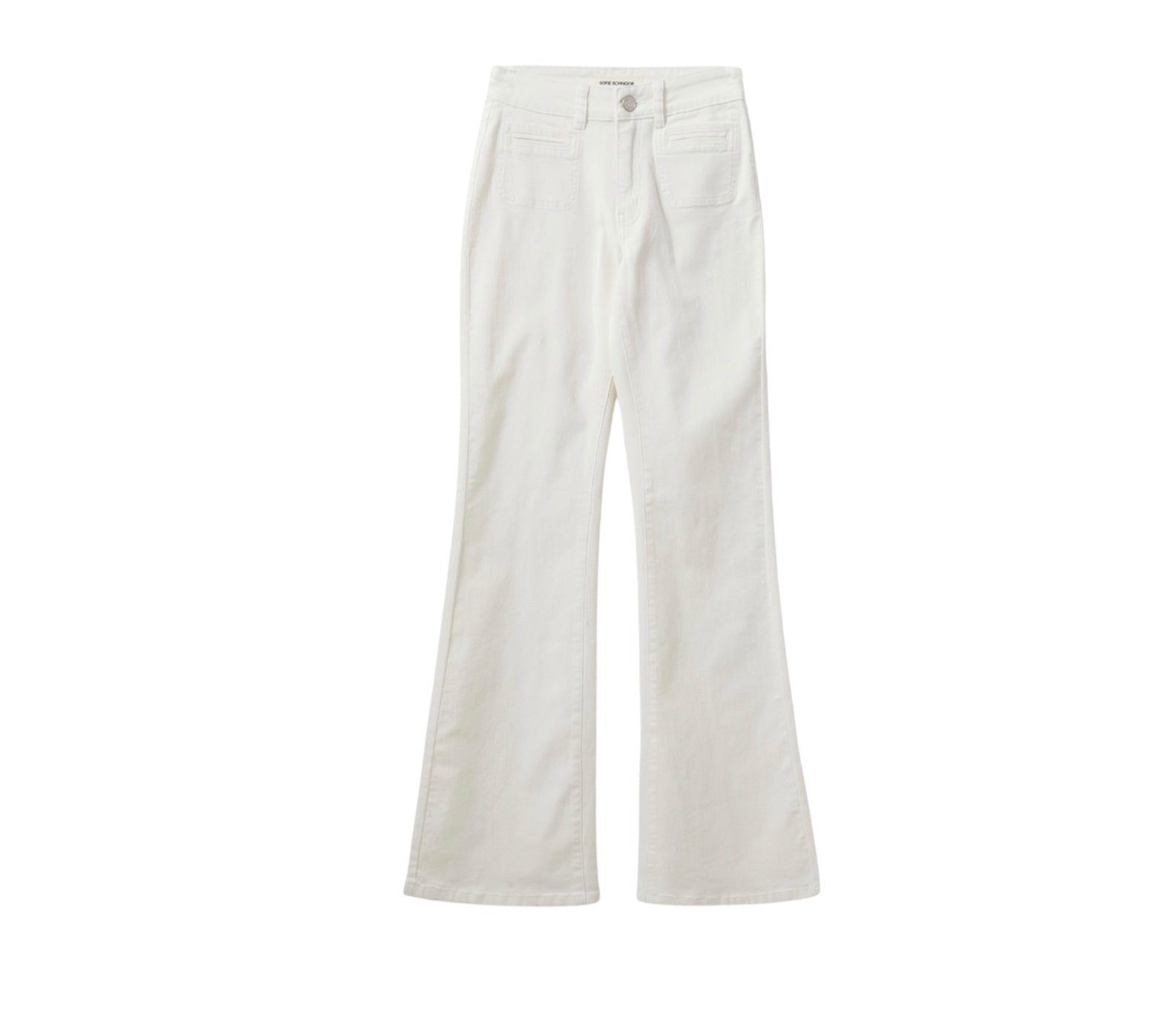 Pantalon Blanco Bolsillos