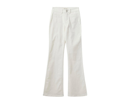 Pantalon Blanco Bolsillos