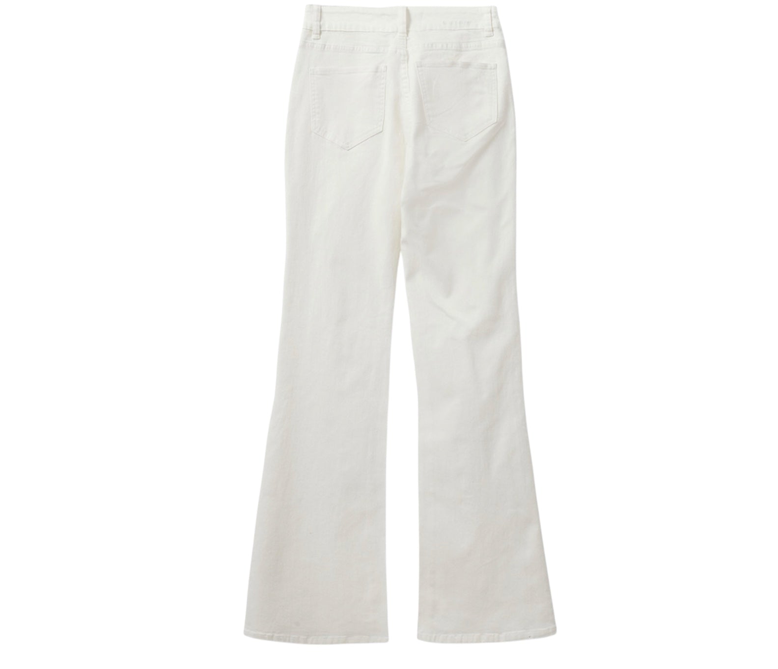 Pantalon Blanco Bolsillos