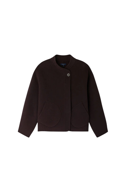 Bomber Aubergine