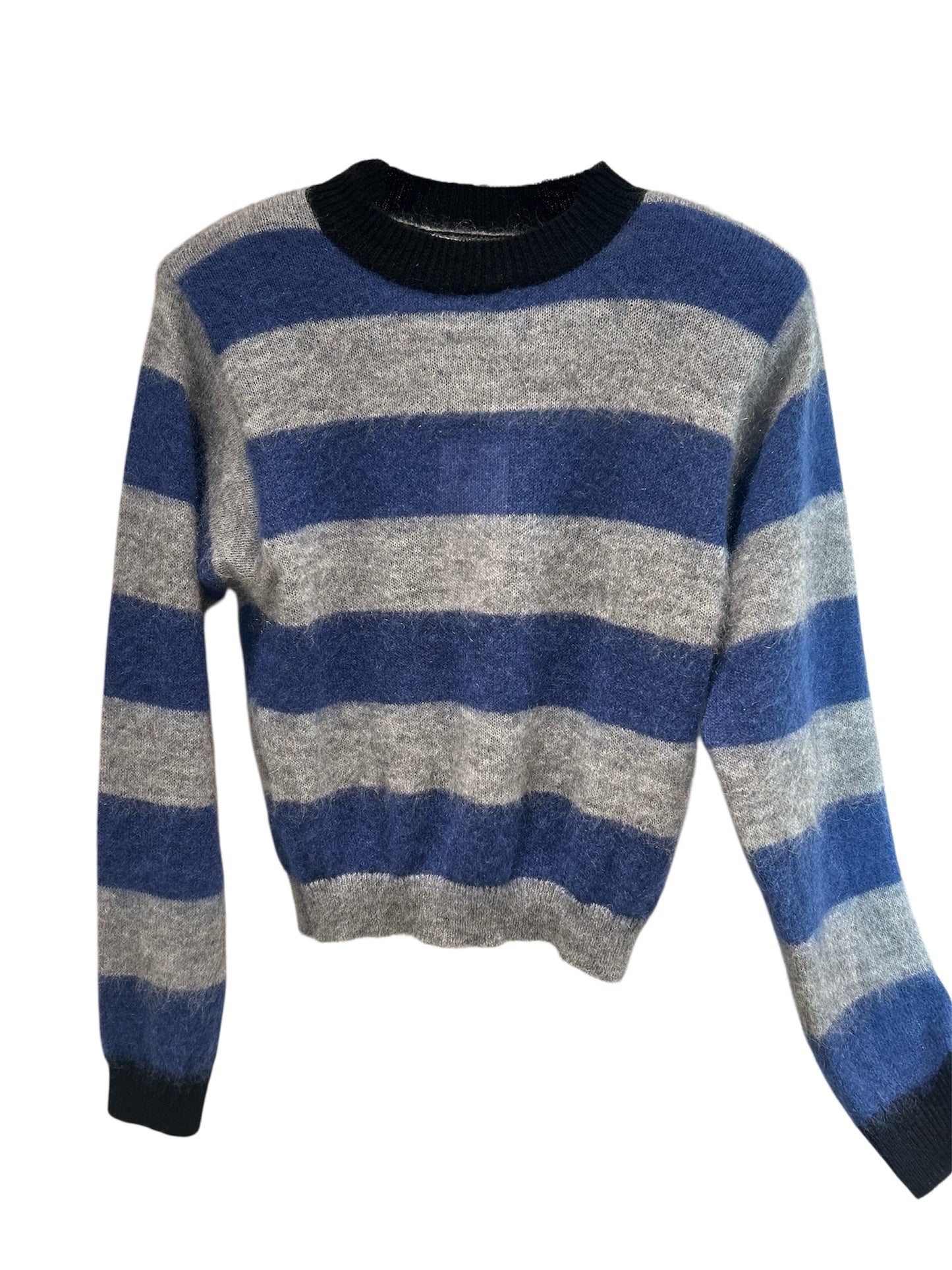 Jersey Rayas Blue/grey